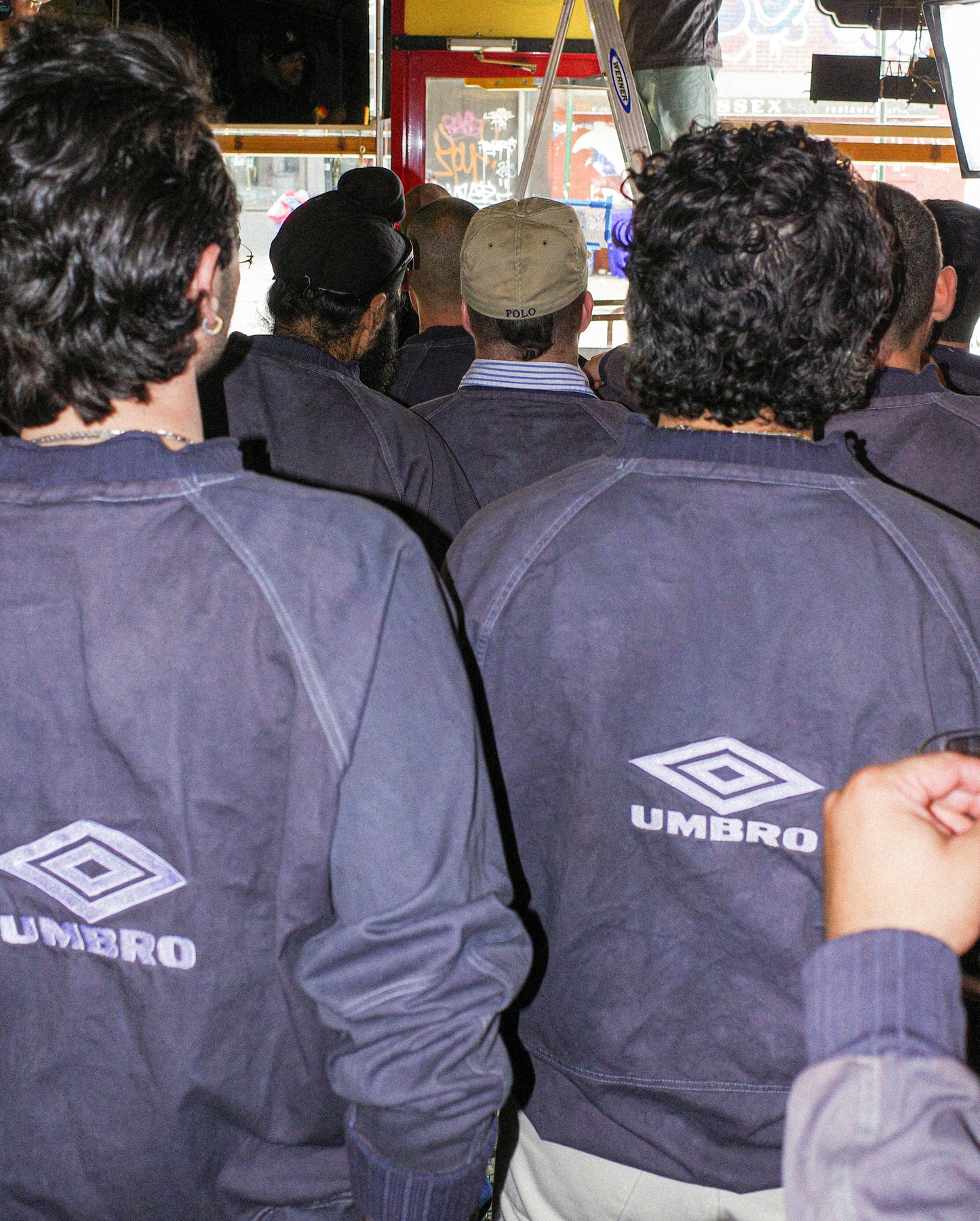 Throwing Fits x Umbro Drill Top