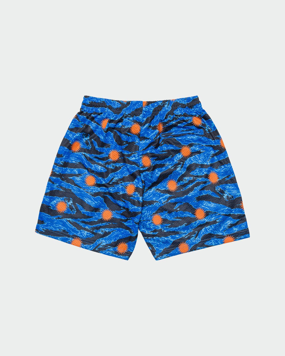 TRIBAL SUN 9" POD SHORTS - BLUE