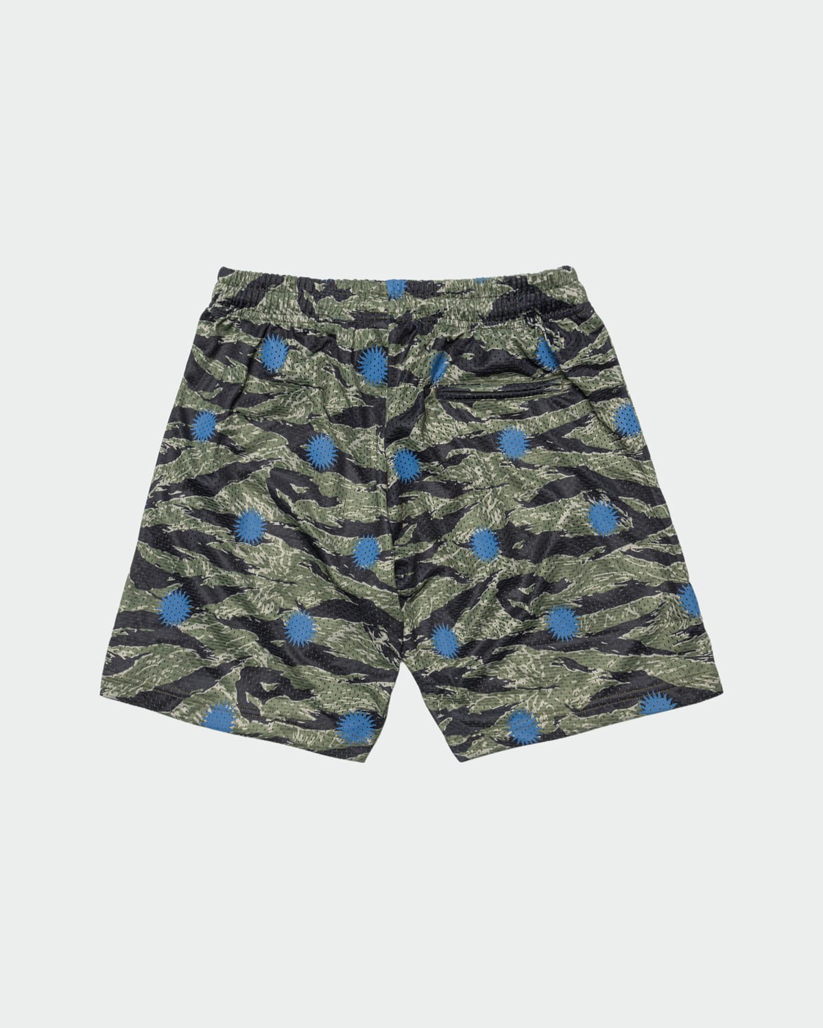 TRIBAL SUN 9" POD SHORTS - GREEN