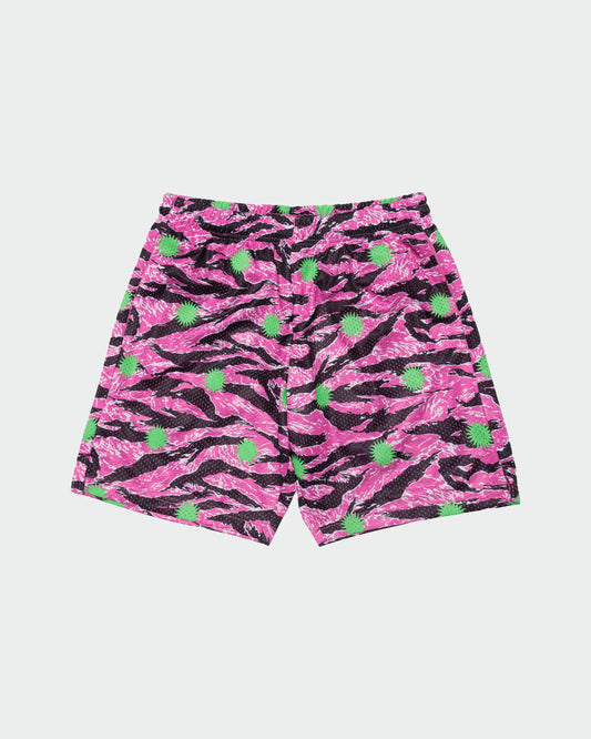 TRIBAL SUN 9" POD SHORTS - PINK